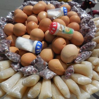 boiled eggs. Rwandese street food. Diary of a Muzungu