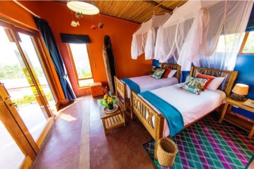 Chameleon Hill Lodge Lake Mutanda Uganda