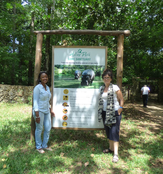 Halima, Lafarge Ecosystems, Haller Park tour Mombasa