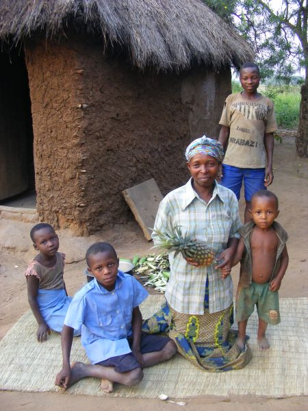 Deo's model homestead, Ishasha Community Uplift Project Deo's model homestead, Ishasha Community Uplift Project