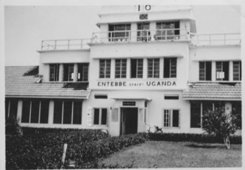 Entebbe Airport building 1955 Entebbe Airport building 1955