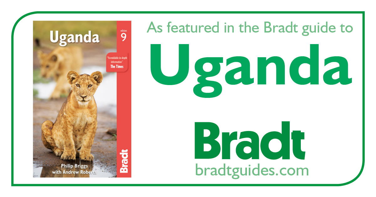 Featured in Bradt Uganda Guide edition 9 published December 2019