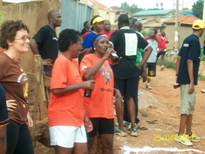 Kampala Hash House Harriers run
