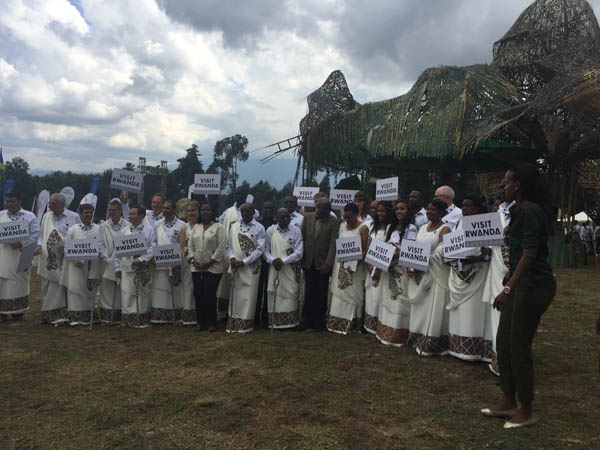 Kwita Izina 2018 gorilla namers. Belise Karisa, Rwanda Development Board