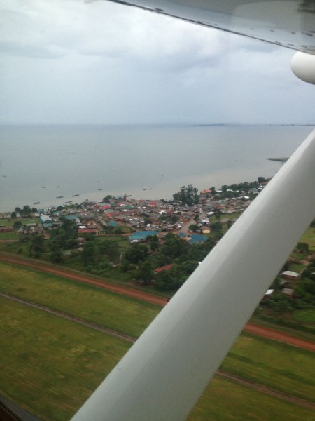 Taking off from Entebbe International Airport Uganda with Aerolink Taking off from Entebbe International Airport Uganda with Aerolink