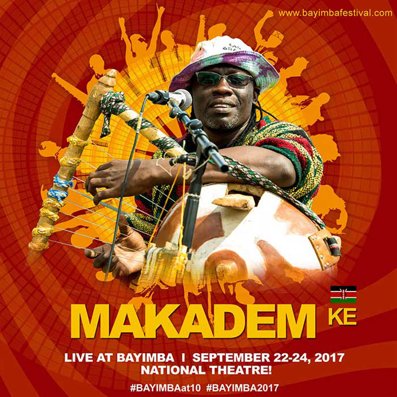 makadem Bayimba International Festival of the Arts 2017
