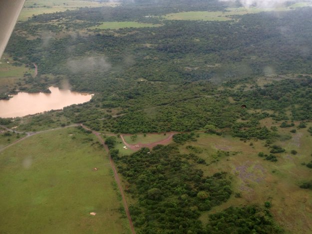 aerial view Nairobi National Park Safarilink aerial view Nairobi National Park