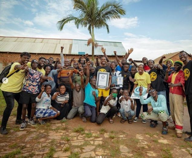 Proudly Ugandan! Congratulations to the record-breaking team behind the World's Biggest Rolex!