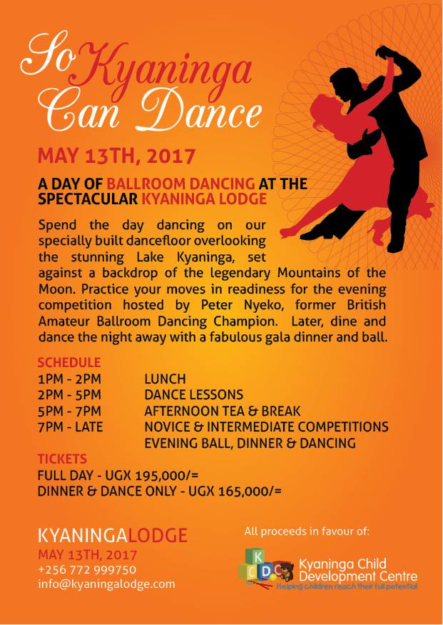 So Kyaninga can dance May 13th 2017