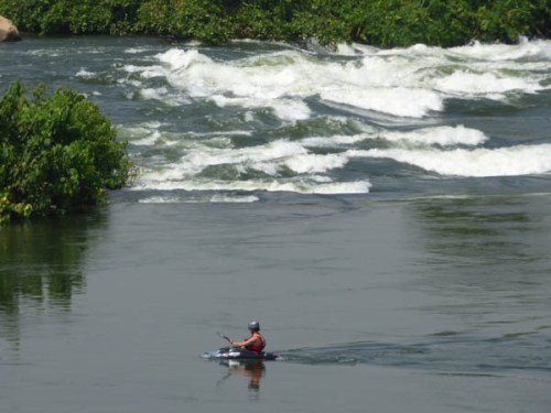kayaker. Jinja. The Haven kayaker. Jinja. The Haven