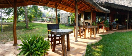 outdoor dining The Haven Jinja outdoor dining The Haven Jinja