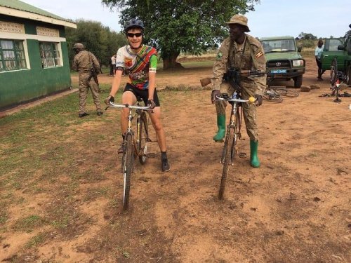 Uganda Cycling Trail. Kisoro to Karamoja by bike. Alexander Bongers, Johan Lawrence - Copyright Theo Vos 