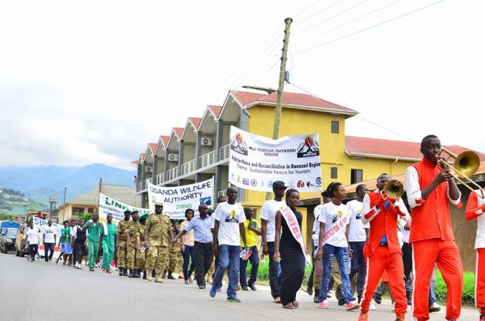 Walk for Peace and Reconciliation in the Rwenzori Region. Photo L-Joe Experience Lyadda Joseph Joe Walk for Peace and Reconciliation in the Rwenzori Region. Photo L-Joe Experience Lyadda Joseph Joe