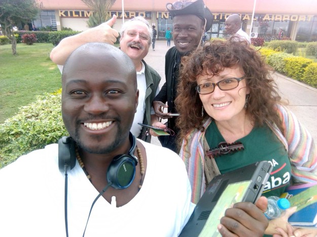 Uganda travel writers Kilimanjaro Airport. Precision Air aerial views Kilimanjaro. Precision Air